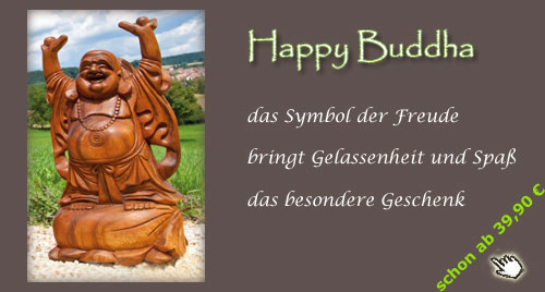 Happy Buddha von Naturix24