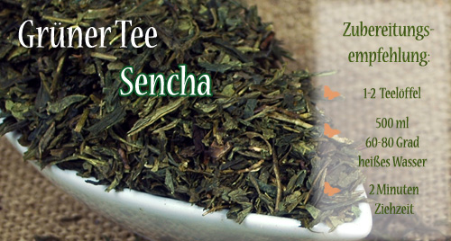 Grüner Tee Sencha von Naturix24