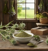 Kardobenediktinerkraut gemahlen