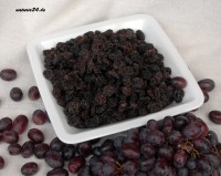 Weinbeeren dunkel getrocknet